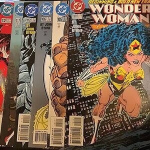 Wonder Woman #101, #105, #106, #112, #117, #132 DC Comic Lot